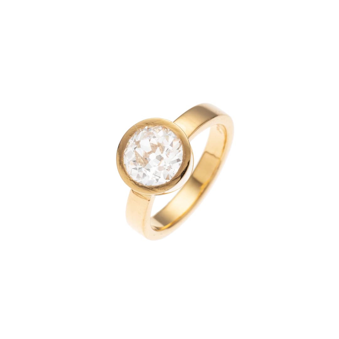 1 Altschliff 2,62 ct K/ vs2 
GIA Zertifikat