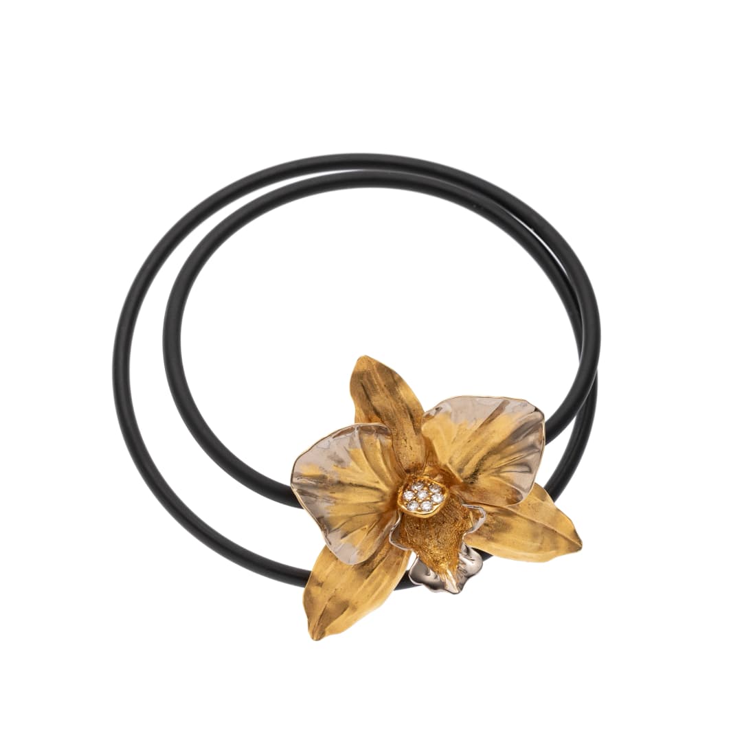 7 Brillanten 0,21 ct G/ vs1-vs2
Juwelier Nobile, München 2018
Länge: 40 cm