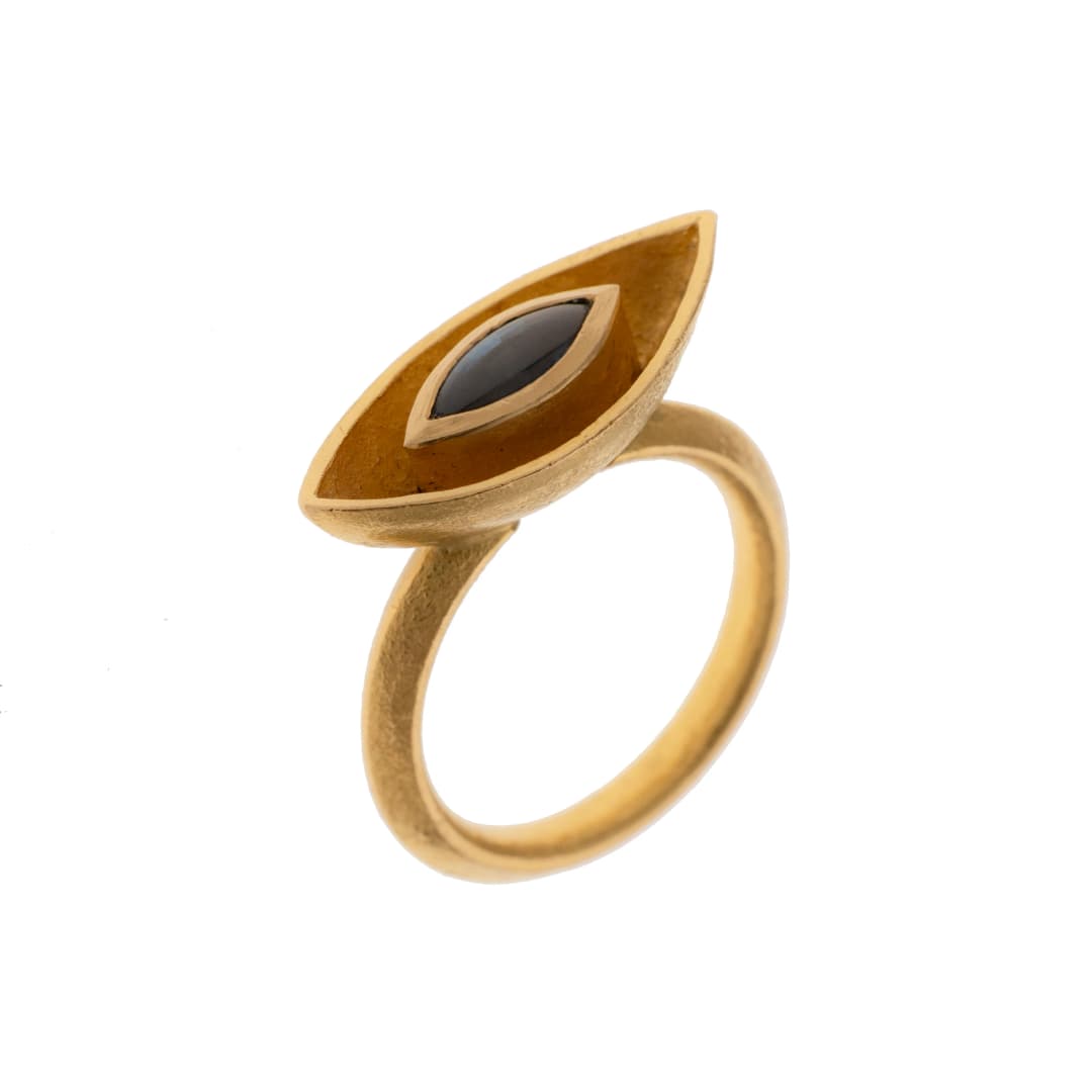 1 Saphir ca. 0,43 ct