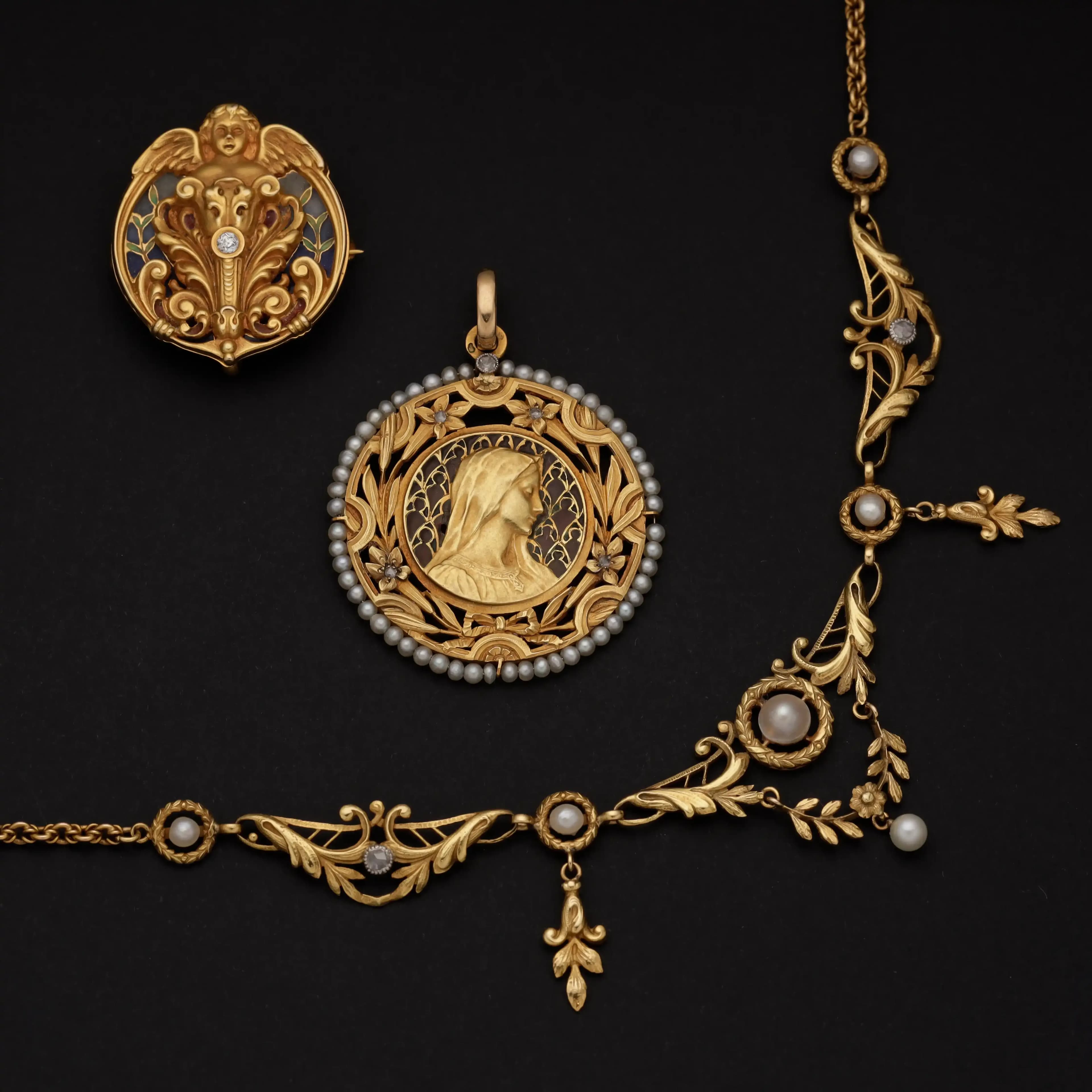Jugendstil Schmuck