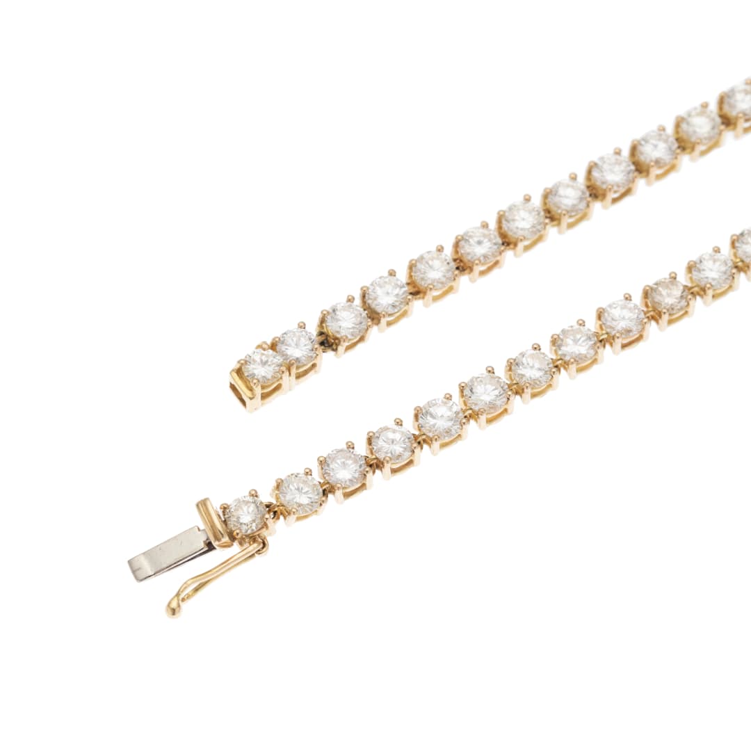 40 Brillanten insg. 7,91 ct I-K/ si1-si2