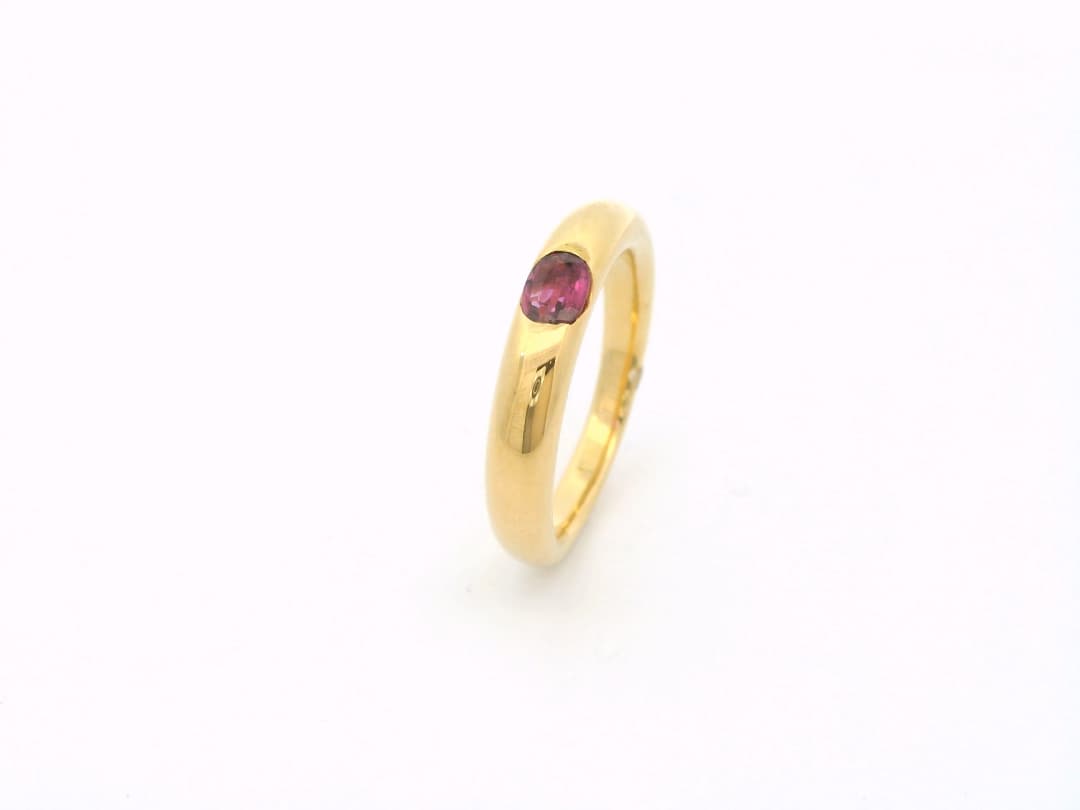 1 Rubin ca. 0,30 ct
Signiert Wempe