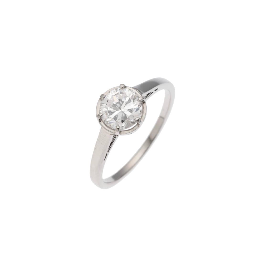 1 Brillant 1,27 ct E/ p1 (GIA-Zertifikat)