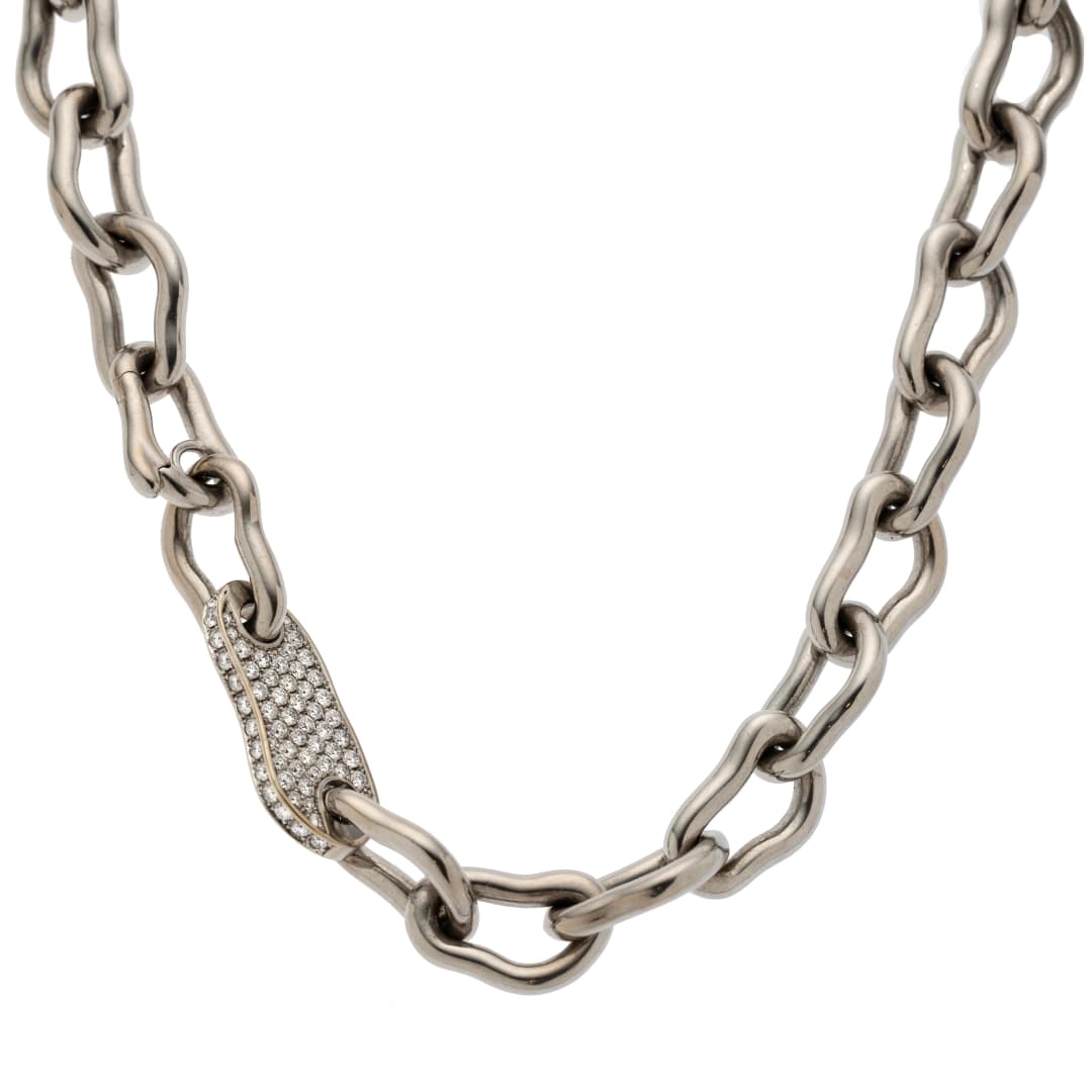 66 Brillanten 1,2 ct (I-J/si1-si2) 
Länge: 44 cm